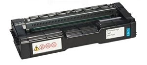 Compatible Ricoh 407544 Cyan Toner Cartridge