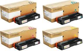 Original Ricoh 40771 Toner Cartridge Multipack (Black/Cyan/Magenta/Yellow)
