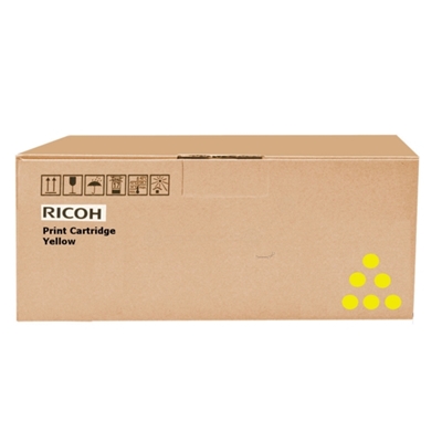 Original Ricoh 407719 Yellow Toner Cartridge
