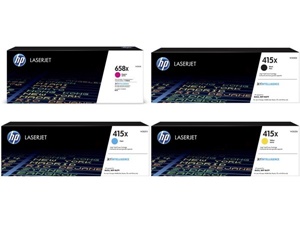 HP Original 415X 4 Colour High Capacity Toner Cartridge Multipack - (Black/Cyan/Magenta/Yellow)