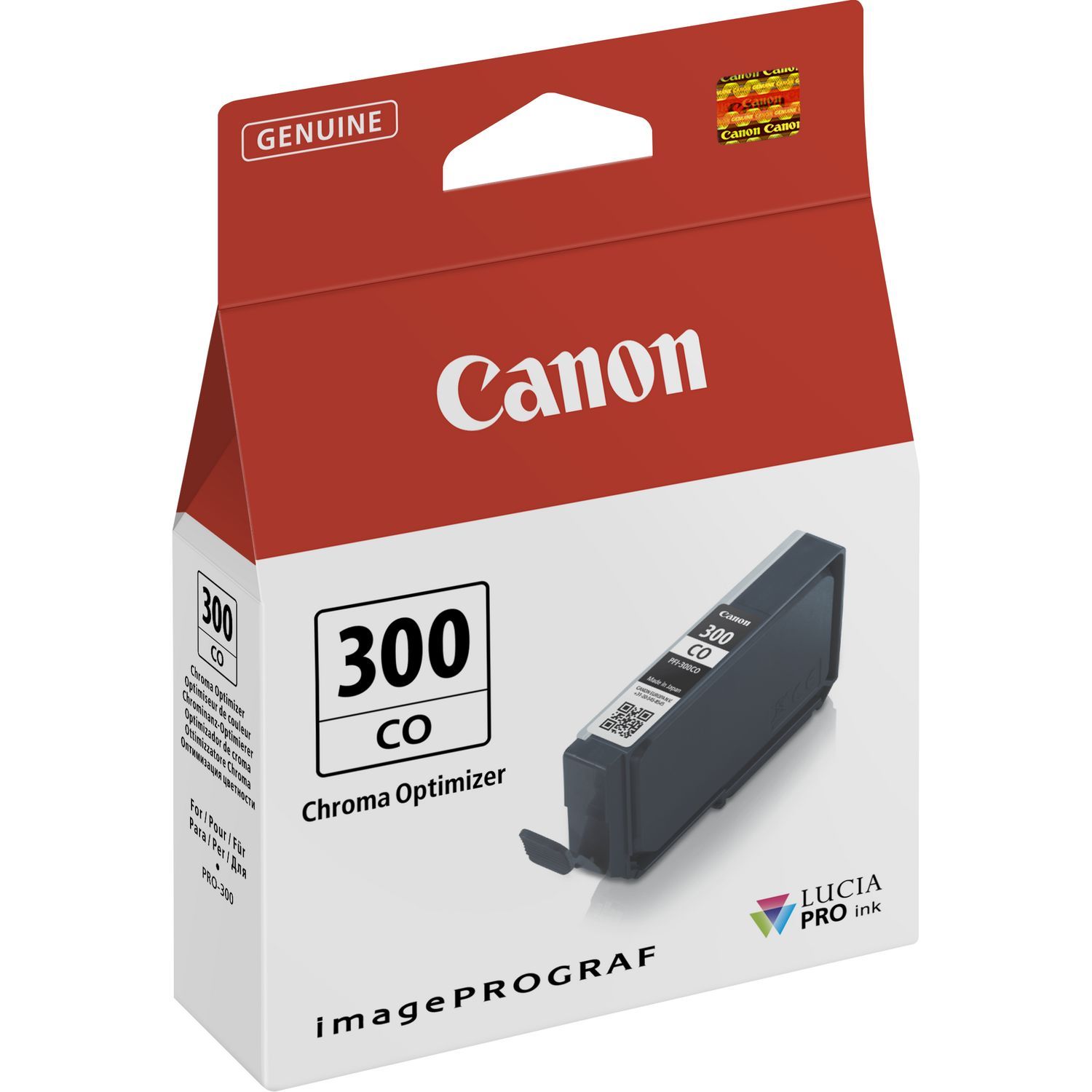 Original Canon PFI300CO Chroma Optimiser Inkjet Cartridge 4201C001