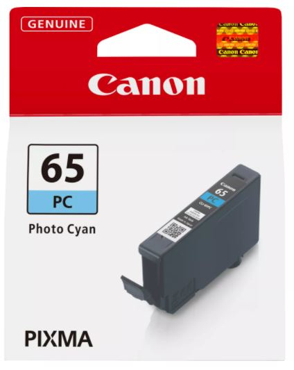 Original Canon CLI-65PC Photo Cyan Inkjet Cartridge 4220C001