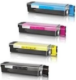 Compatible OKI 4386572 a Set of 4 Toner Cartridge Multipack (43865724/3/2/1)  (Black,Cyan,Magenta,Yellow)