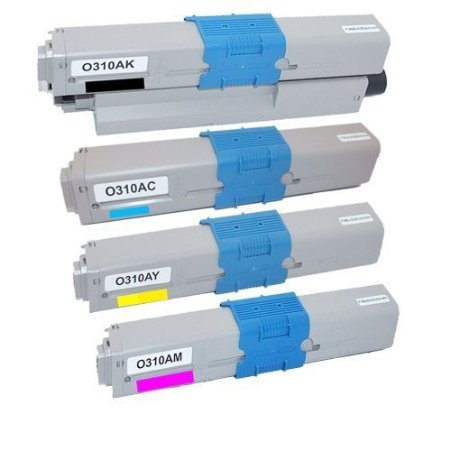 Compatible Oki 4497353 Toner Cartridge Multipack (44973536/5/4/3)
