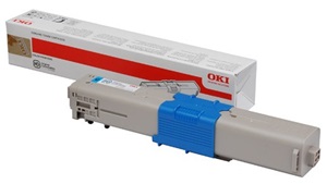 Original Oki 46490403 Cyan Toner Cartridge