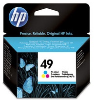 Original HP 49 Colour Ink Cartridge (51649AE)