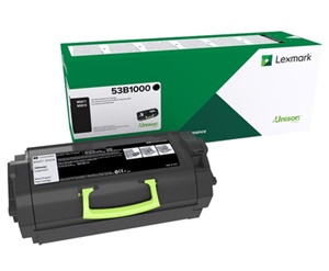 Lexmark Original 53B2000 Black Toner Cartridge
