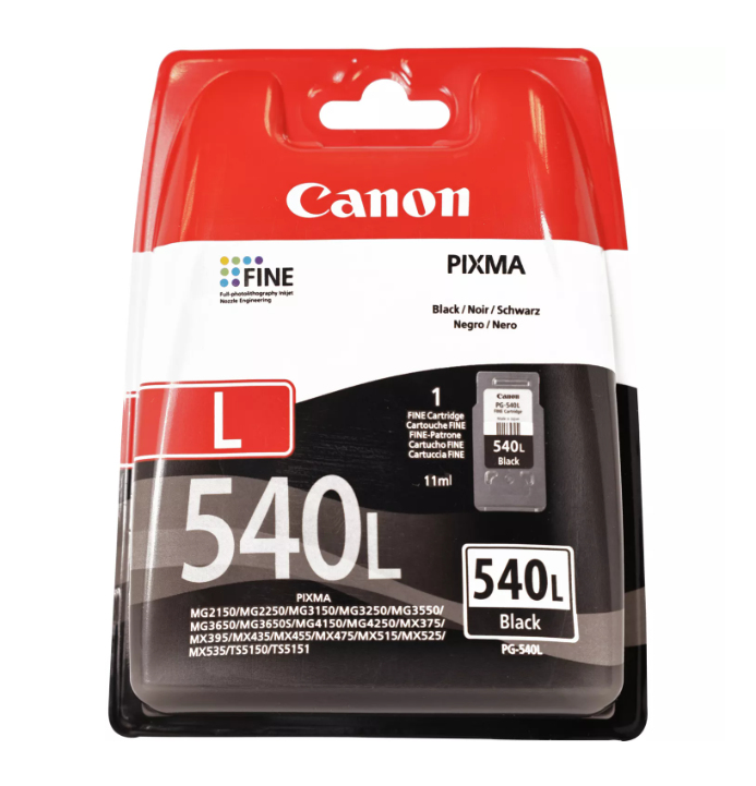 Original Canon PG-540L Black Ink Cartridge