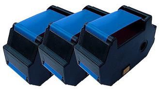 Compatible Francotyp postalia 58.0034.3071.00 Blue Franking Cartridges (set of 3)