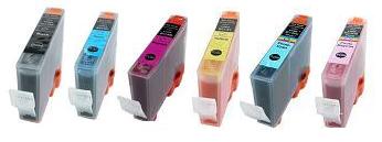 Compatible Canon BCI-5 a Set of 6 Cartridges (5BK, 5C, 5M, 5Y, 5PC, 5PM)