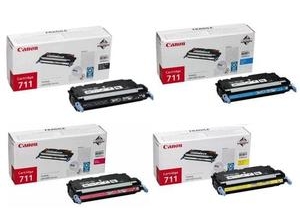 Canon Original (1660B002AA-1659B002AA-1658B002AA-1657B002AA) Quad Pack, Black/Cyan/Magenta/Yellow
