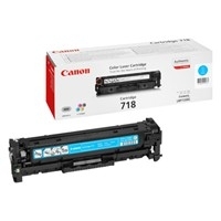 Original Canon 718C Cyan Toner Cartridge (2661B002AA)