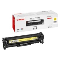 Original Canon 718Y Yellow Toner Cartridge  (2659B002AA)