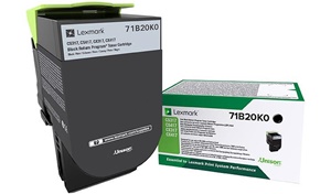 Lexmark Original 71B20K0 Black Toner Cartridge