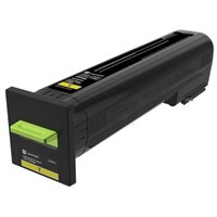 Original Lexmark 72K20Y0 Yellow Toner Cartridge