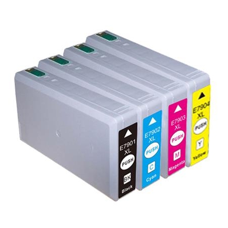 Compatible Epson 79XL Set of 4 High Capacity Ink Cartridges (Black/Cyan/Magenta/Yellow)



