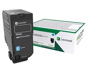 Original Lexmark 75B20C0 Cyan Toner Cartridge