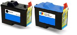 Remanufactured Dell 7Y743 and 7Y745 Ink cartridges