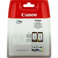 Canon Original PG-545 & CL-546 Black & Colour Twin Pack (8287B005)