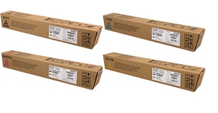 Original Ricoh 8418 Set Of 4 Toner Cartridge Pack (841817/20/19/18)
