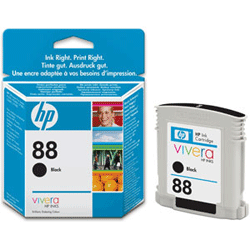 Original HP 88 Black Ink cartridge C9385A