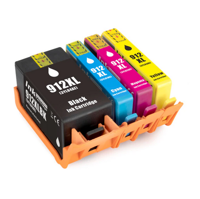 Original HP 912 Combo Pack Of 4 Ink Cartridges 6ZC74AE