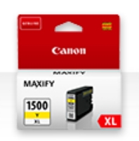 Original Canon PGI-1500XLY Yellow Ink Cartridge (9195B001AA)