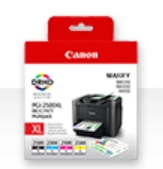 Canon Original PGI-2500XL Ink Cartridge Multipack (Black/Cyan/Magenta/Yellow)
