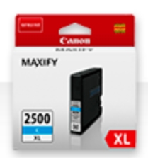 Canon Original PGI-2500XLC Cyan Ink Cartridge (9265B001AA)