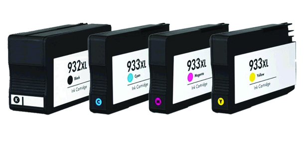 Original HP 932XL/933XL Combo Pack of 4 Ink Cartridges (C2P42AE)