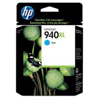 Original HP 940XL Cyan Ink cartridge  (C4907AE) High Capacity