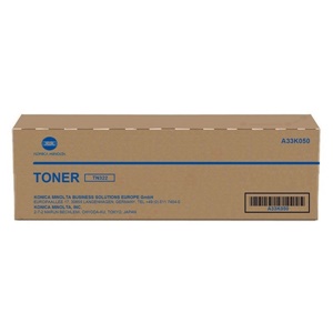 Konica Minolta Original TN322 Black Toner Cartridge - (A33K050)