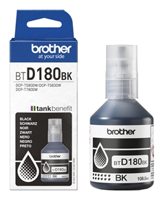 Brother Original BTD180BK Black Ink Bottle BTD180BK