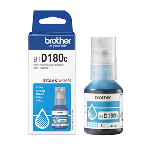 Brother Original BTD180C Cyan Ink Bottle BTD180C