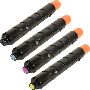 Compatible Canon C-EXV34 Toner Cartridge Multipack - (Black/Cyan/Magenta/Yellow)