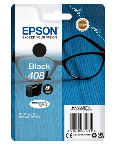 Epson Original 408L Black Inkjet Cartridge C13T09K14010