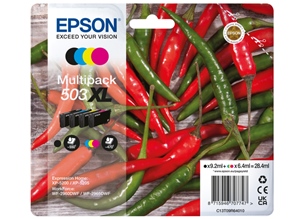 Epson Original 503XL High Capacity Multipack Inkjet Cartridge C13T09R64010