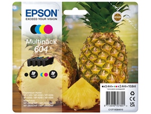 Epson Original 604 Four Colour Multipack Inkjet Cartridge C13T10G64010