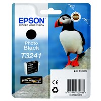 Original Epson T3241 Photo Black Inkjet Cartridge - (C13T32414010)