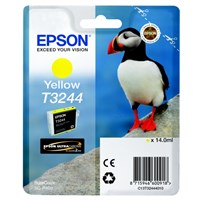 Original Epson T3244 Yellow Inkjet Cartridge - (C13T32444010)