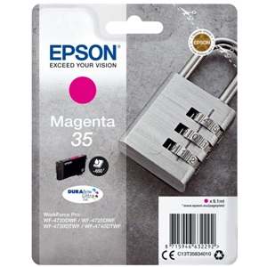 Original Epson 35 Magenta Inkjet Cartridge - (C13T35834010)