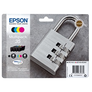 Original Epson 35 Inkjet Cartridge 4 Colour Multipack - (C13T35864010)