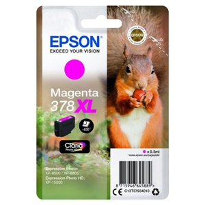 Original Epson 378XL Magenta High Capacity Inkjet Cartridge - (C13T37934010)