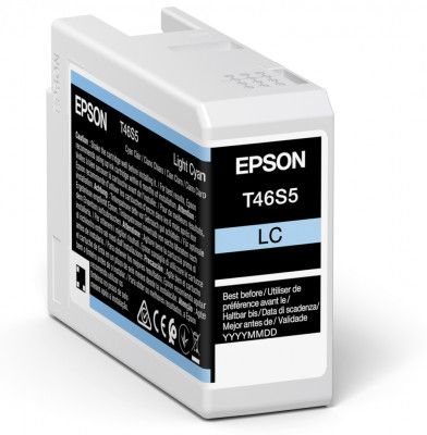 Original Epson T46S5 Light Cyan Inkjet Cartridge C13T46S500