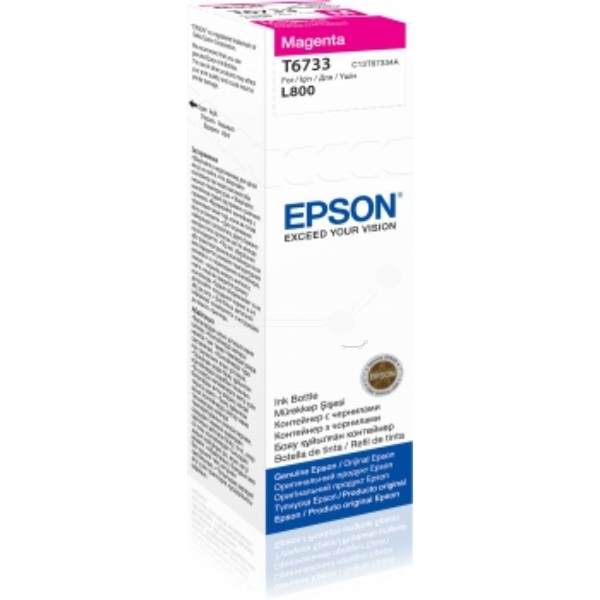 Epson Original T6733 Magenta Ink Bottle C13T67334A