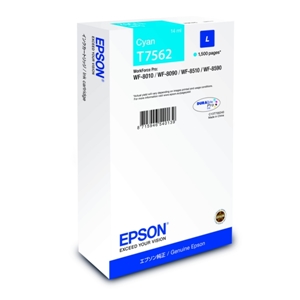 Original Epson T7562 Cyan Ink Cartridge (C13T756240)