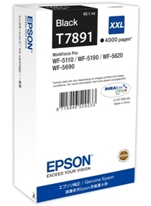 Epson Original T7891 XXL Black Extra High Capacity Ink Cartridge (C13T789140)
