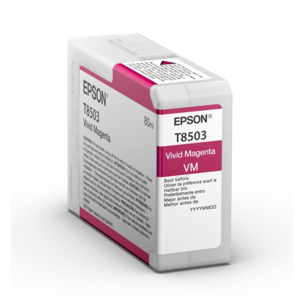 Epson Original T8503 Magenta Inkjet Cartridge - (C13T850300)
