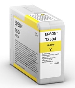 Epson Original T8504 Yellow Inkjet Cartridge - (C13T850400)
