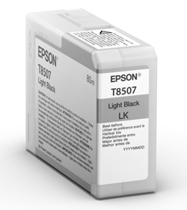 Epson Original T8507 Light Black Inkjet Cartridge - (C13T850700)
